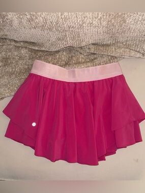 Lululemon Court Rival Skirt Sonic Pink